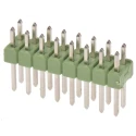 TE Connectivity AMPMODU MOD II Series 16 Contact Straight Through Hole Pin Header, 2.54 mm Pitch, 2 Row, Unshrouded 826942-8