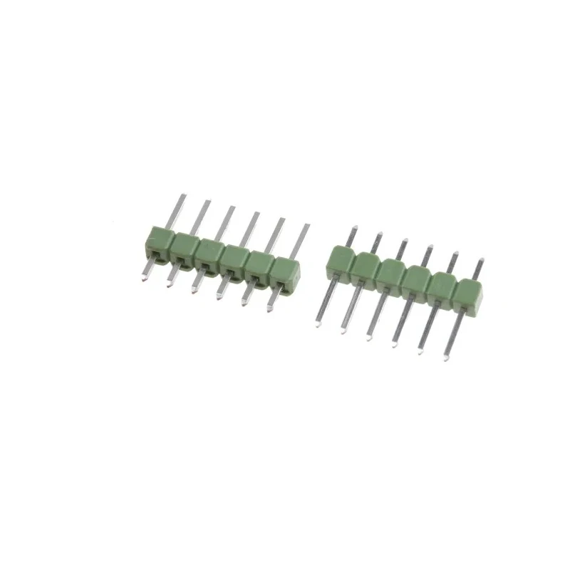 TE Connectivity AMPMODU MOD II Series Straight Through Hole Pin Header 6 Contacts 2.54 mm Pitch 1 Row Unshrouded 826936-6