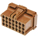 TE Connectivity AMP MCP 2.8 Female Automotive Connector 21 Way 3 Row Straight 5.5mm Pitch 8-968975-1