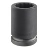 Facom 23 mm Metric Standard Impact Socket 3/4 in Drive, 50 mm Length NKD.23A