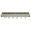 TE Connectivity Eurocard DIN 41612 Connector 96 Way 2.54 mm Pitch Through Hole Type C/2 Solder Class C2 3 Row 9-1393644-1