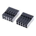 HARWIN M20-1070500 Female Connector Housing 2.54 mm Pitch 10 Way 2 Row Straight