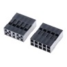 HARWIN M20-1070500 Female Connector Housing 2.54 mm Pitch 10 Way 2 Row Straight