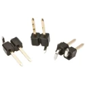 HARWIN M20 Series Straight Surface Pin Header, 10 Contacts, 2.54 mm Pitch, 1 Row, Unshrouded M20-8771042