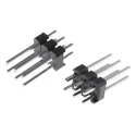 HARWIN M20 Series Straight Through Hole Pin Header, 6 Contacts, 2.54 mm Pitch, 2 Row, Unshrouded M20-9970346