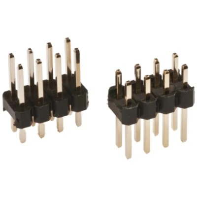HARWIN M20 Series Straight Through Hole 16 Contact Pin Header 2.54 mm Pitch 2 Row Unshrouded M20-9980846