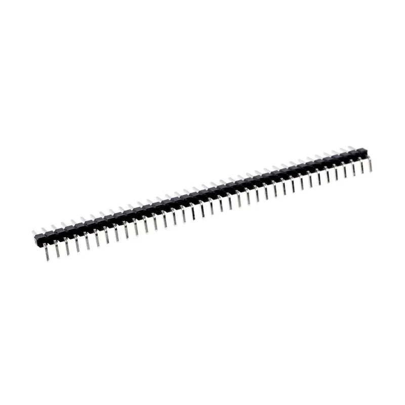HARWIN M20 Series Right Angle Through Hole Pin Header 36 Contacts 2.54 mm Pitch 1 Row Unshrouded M20-9963646
