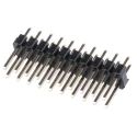 HARWIN M20 Series Straight Through Hole Pin Header, 20 Contacts, 2.54 mm Pitch, 2 Row, Unshrouded M20-9981045