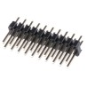 HARWIN M20 Series Straight Through Hole Pin Header, 20 Contacts, 2.54 mm Pitch, 2 Row, Unshrouded M20-9981045