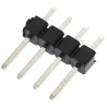 HARWIN M20 Series Straight Through Hole Pin Header 4 Contacts 2.54 mm Pitch 1 Row Unshrouded M20-9990446