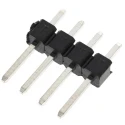 HARWIN M20 Series Straight Through Hole Pin Header 4 Contacts 2.54 mm Pitch 1 Row Unshrouded M20-9990446