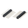 HARWIN M20 Series Straight Through Hole Pin Header 8 Contacts 2.54 mm Pitch 1 Row Unshrouded M20-9990845