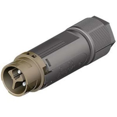 Wieland RST MINI Series Cable Mini Connector Male Screw 3-Pole 16A 120V IP69 IP66 IP68 46.032.4550.4
