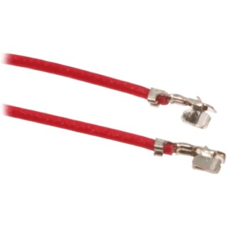 HARWIN Crimp Wire, Red PVC Jacket, 0.08mm², 300mm Cable Length M40-9060099