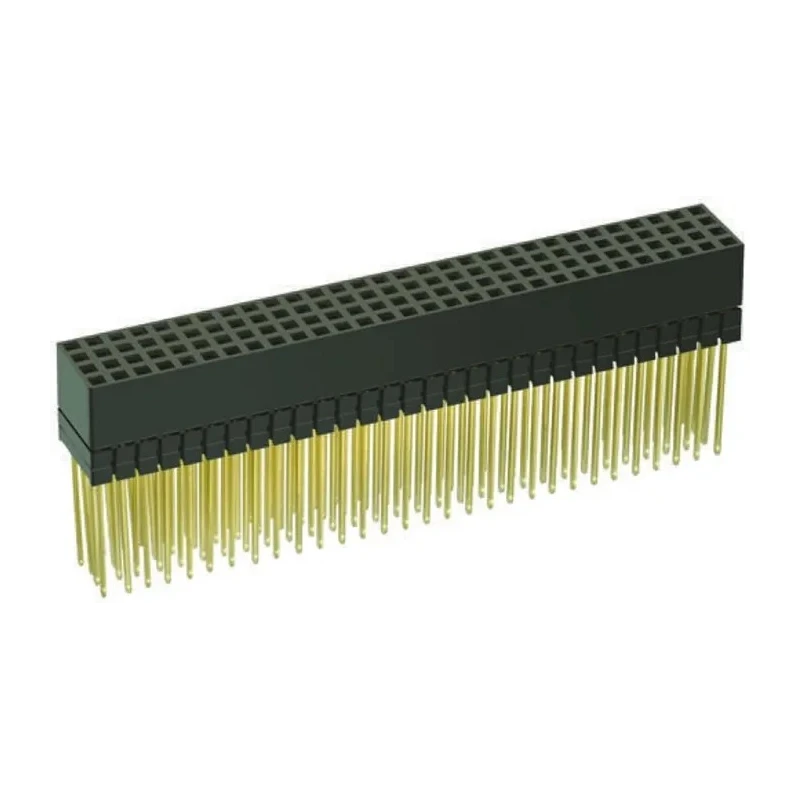 HARWIN M22 Series Straight Through Hole PCB Socket 120-Contact 4 Row 2 mm Pitch Solder M22-6003005