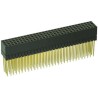 HARWIN M22 Series Straight Through Hole PCB Socket, 120-Contact, 4 Row, 2 mm Pitch, 12A Current, Nylon Housing M22-6003005