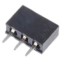 HARWIN M22 Series Straight Through Hole PCB Socket, 3-Contact, 1 Row, 2 mm Pitch, 12A, 500V M22-7130342