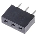 HARWIN M22 Series Straight Through Hole PCB Socket, 3-Contact, 1 Row, 2 mm Pitch, 12A, 500V M22-7130342
