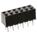 HARWIN M22 Series Straight Through Hole PCB Socket 6-Contact 2 Row 2 mm Pitch 500V 12A M22-7140342