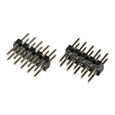 HARWIN 10 Contact Straight Through Hole Pin Header, 2 mm Pitch, 2 Row, Unshrouded M22-2020505