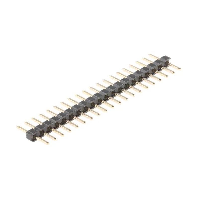 HARWIN M22 Series Straight Through Hole Pin Header 20 Contacts 2 mm Pitch 1 Row Unshrouded M22-2012005
