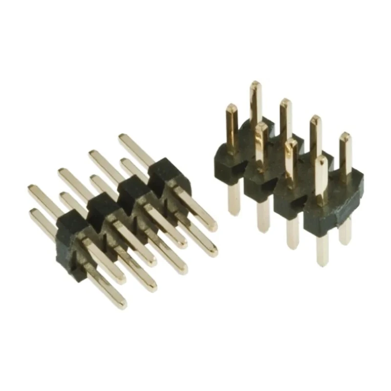 HARWIN M22 Series Straight Through Hole Pin Header, 8 Contact 2 mm Pitch 2 Row Unshrouded M22-2020405