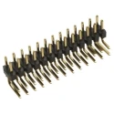 HARWIN M22 Series Right Angle Through Hole Pin Header, 16 Contacts, 2 mm Pitch, 2 Row, Unshrouded M22-2040805