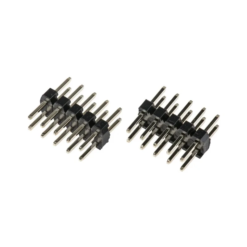 HARWIN M22 Series Straight Through Hole Pin Header, 10 Contacts, 2 mm Pitch, 2 Row, Unshrouded M22-2020505