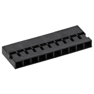 HARWIN M22-3011000 10 Way Female Connector Housing 2 mm Pitch, 1 Row Straight Nylon 20mm Length Taiwan