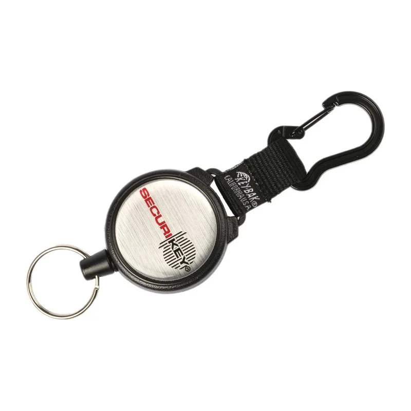 Securikey Retractable Key Chain Gold Kevlar Cord 1200mm RKKLOGOSKY