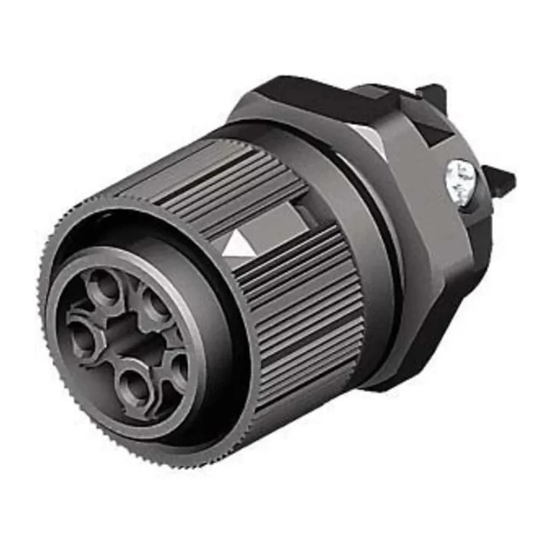 Wieland RST MINI Series Panel Mount Mini Connector Female Screw, 5-Pole, 16A, 400V, IP66, IP68, IP69 46.051.5053.1
