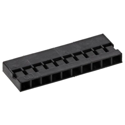 HARWIN 10 Way Female 2 mm Pitch 1 Row Straight Connector Housing Nylon M22-3011000