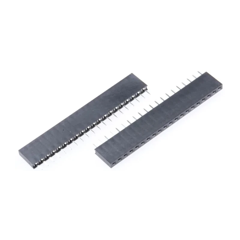 HARWIN PCB Socket 20-Contact, 1 Row, 2.54 mm Pitch Through Hole Solder Nylon Housing M20-7822046