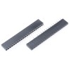 HARWIN PCB Socket 20-Contact, 1 Row, 2.54 mm Pitch Through Hole Solder Nylon Housing M20-7822046