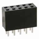 HARWIN M20 Series Straight Through Hole PCB Socket 6-Contact 2 Row 2.54 mm Pitch M20-7830346