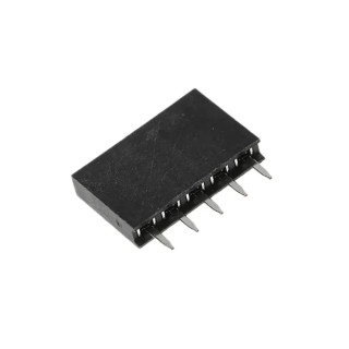 HARWIN M20 Series 5-Contact 1 Row Straight Through Hole PCB Socket 2.54 mm Pitch M20-7820546