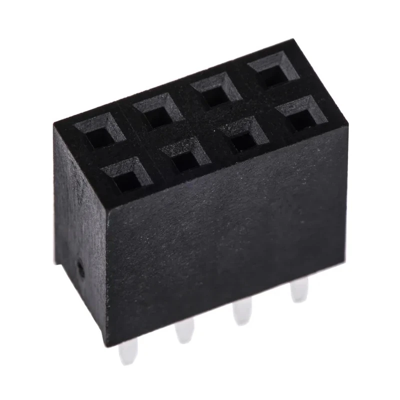 HARWIN M20 Series 8-Contact 2 Row 2.54 mm Pitch Straight Through Hole PCB Socket M20-7830446