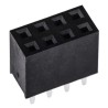 HARWIN M20 Series 8-Contact 2 Row 2.54 mm Pitch Straight Through Hole PCB Socket M20-7830446
