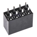 HARWIN M20 Series 8-Contact 2 Row 2.54 mm Pitch Straight Through Hole PCB Socket M20-7830446