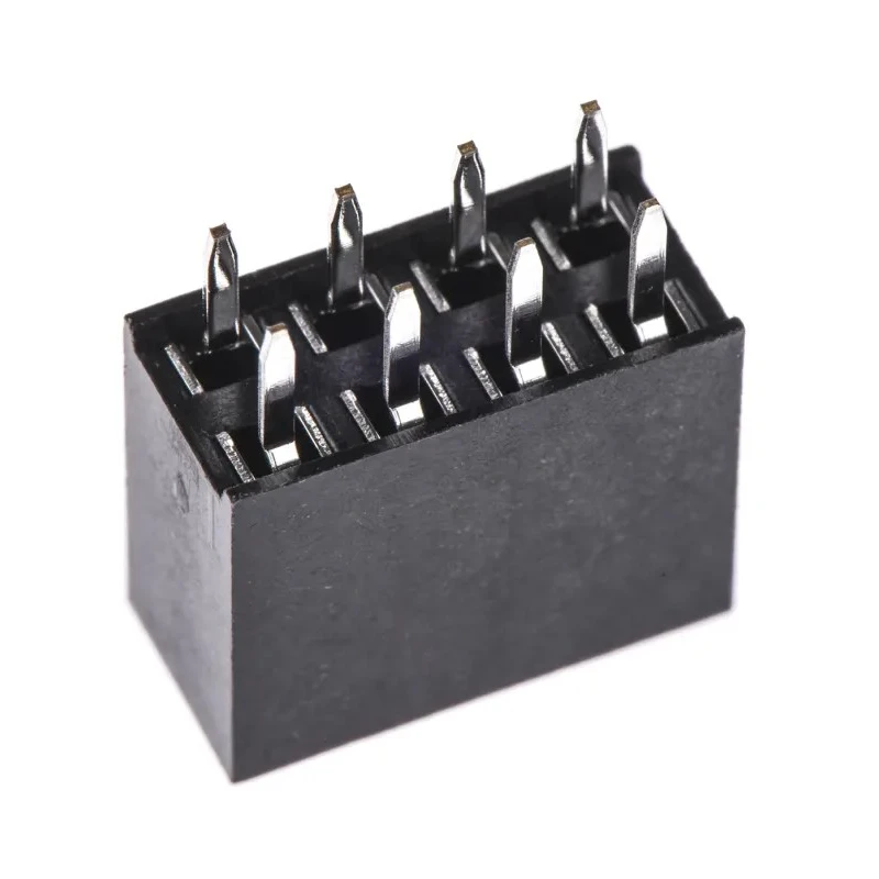 HARWIN M20 Series 8-Contact 2 Row 2.54 mm Pitch Straight Through Hole PCB Socket M20-7830446