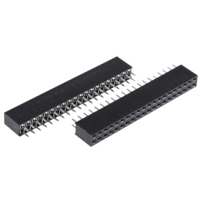 HARWIN M20 Series 40-Contact 2 Row Straight Through Hole PCB Socket, 2.54 mm Pitch, 12A Current M20-7832046