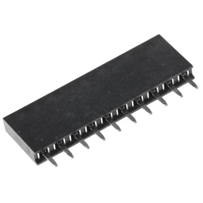 HARWIN M20 Series Straight Through Hole PCB Socket 10-Contact 1 Row 2.54 mm Pitch M20-7821046