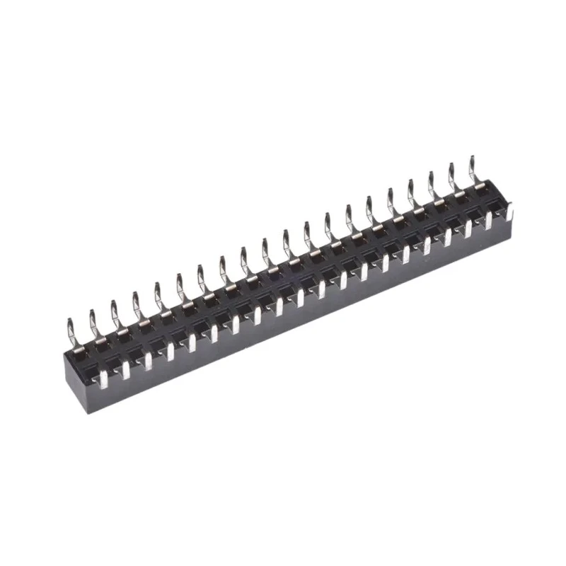 HARWIN 40-Contact 2 Row 2.54 mm Pitch Straight Through Hole PCB Socket M20-7852042