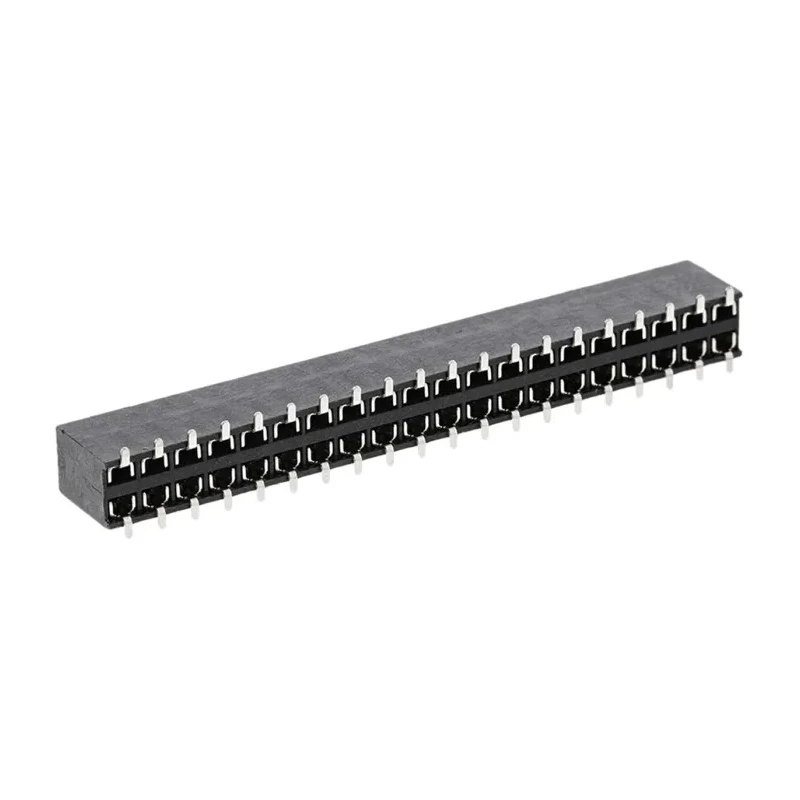 HARWIN 40-Contact 2 Row 2.54 mm Pitch Straight Surface PCB Socket M20-7872042