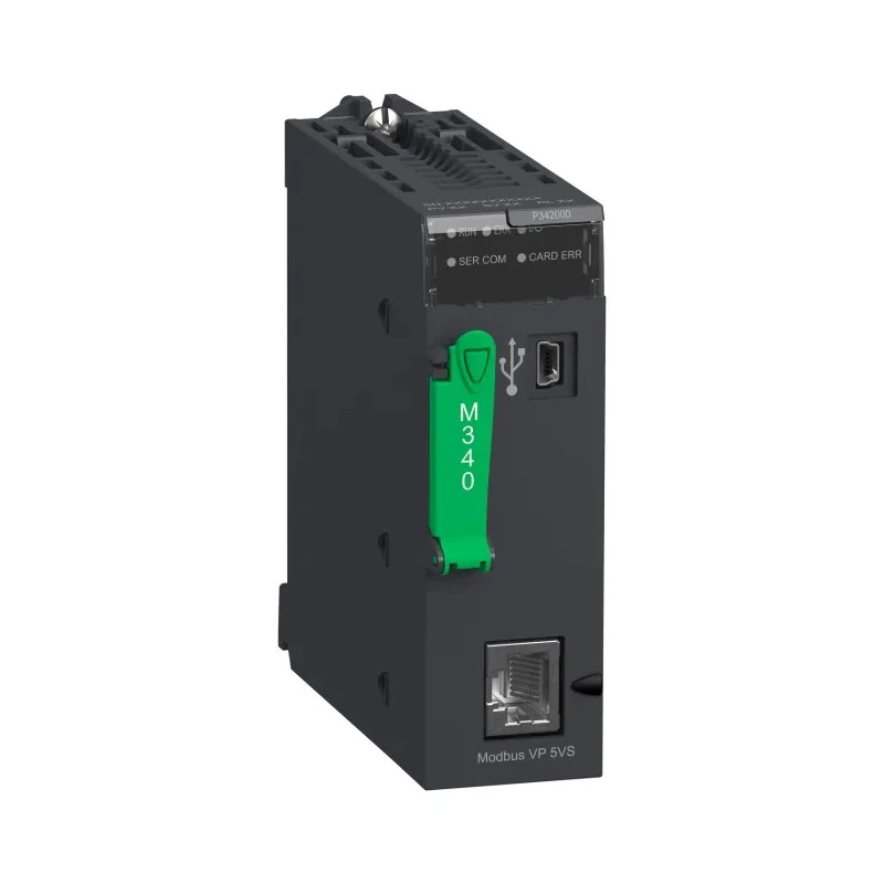 Schneider Electric Modicon M340 Series PLC CPU, Analogue and Digital Input/Output, Ethernet Network Interface BMXP342000
