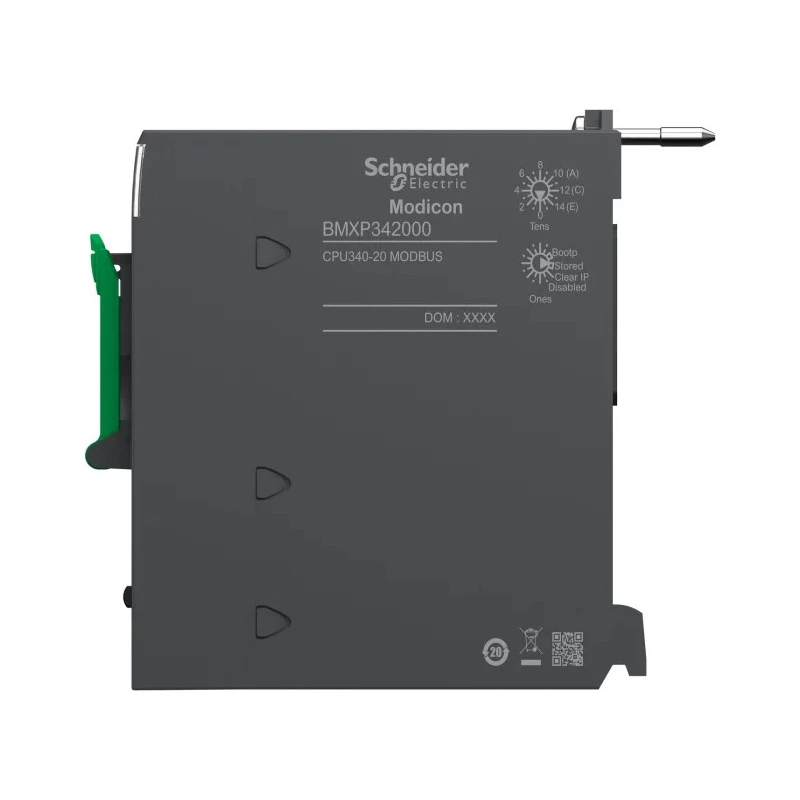Schneider Electric Modicon M340 Series PLC CPU, Analogue and Digital Input/Output, Ethernet Network Interface BMXP342000