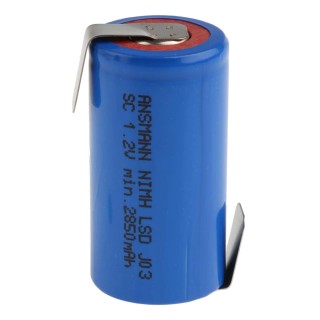 Ansmann 1.2 V NiMH Rechargeable Battery 22.5 mm Diameter 3 Ah Capacity 5035391