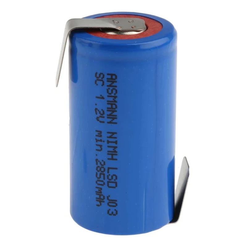 Ansmann 1.2 V NiMH Rechargeable Battery 22.5 mm Diameter 3 Ah Capacity 5035391