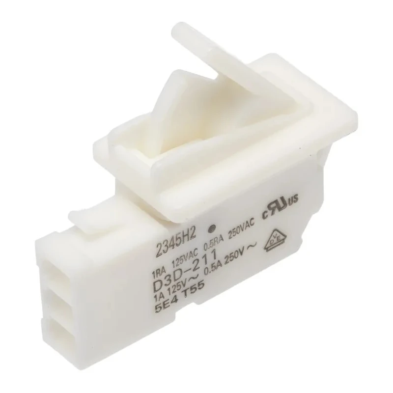 Omron Door Micro Switch Lever SPDT 500mA Contact Current IP40 Protection -30°C to 60°C 