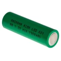 Ansmann Rechargeable AA Nickel Metal Hydride Battery 1.2 V 2.1 Ah Flat Top Terminal 49.5mm Height 14.5mm Diameter 2312-3003